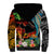Personalised Hawaii Strong Maui Wildfire Sherpa Hoodie Pray For Lahaina Maui LT9 - Polynesian Pride
