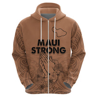 Hawaii Strong Maui Wildfire Hoodie No1 LT9 - Polynesian Pride