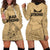 Hawaii Strong Maui Wildfire Hoodie Dress No3 LT9 - Polynesian Pride