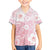 Japan Sakura Floral with Polynesian Vibe Family Matching Puletasi and Hawaiian Shirt