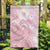 Japan Sakura Floral with Polynesian Vibe Garden Flag