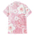 Japan Sakura Floral with Polynesian Vibe Hawaiian Shirt