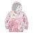 Japan Sakura Floral with Polynesian Vibe Kid Hoodie