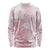 Japan Sakura Floral with Polynesian Vibe Long Sleeve Shirt