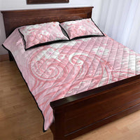 Japan Sakura Floral with Polynesian Vibe Quilt Bed Set LT9 - Polynesian Pride