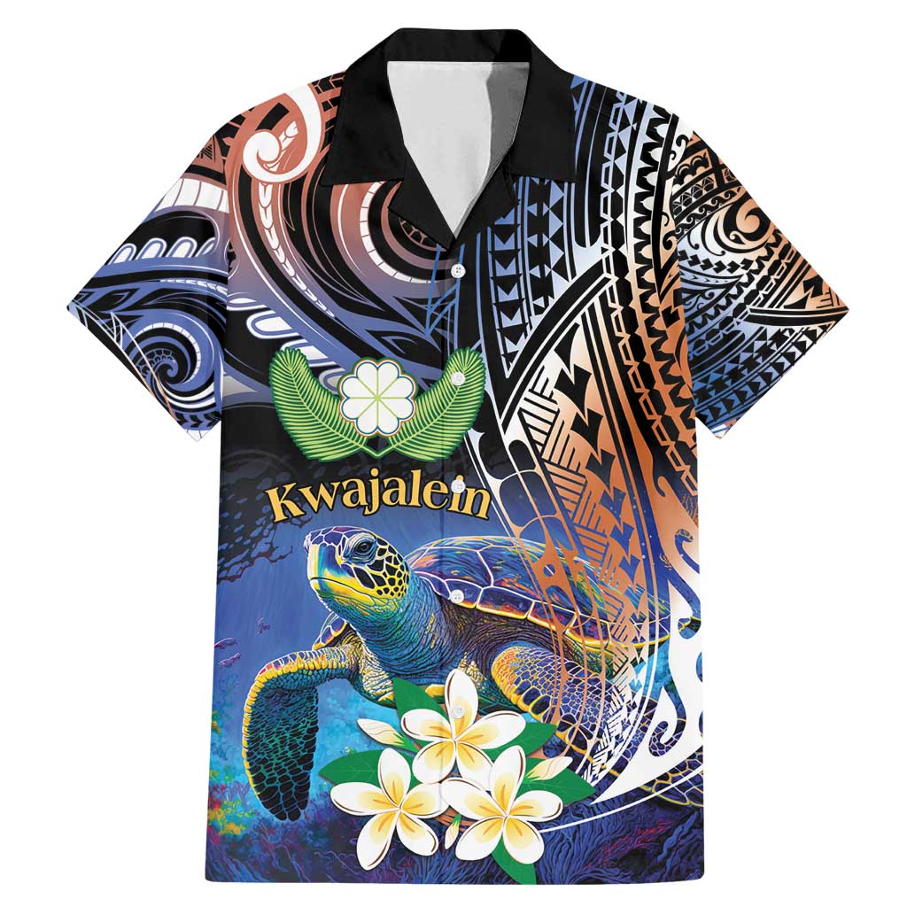 Marshall Islands Kwajalein Atoll Family Matching Mermaid Dress and Hawaiian Shirt Plumeria Sea Turtle with Polynesian Tribal