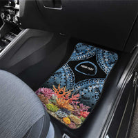 Personalised Nukuoro Micronesia Atoll Car Mats with Pacific Coral Reef LT9 - Polynesian Pride