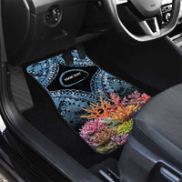 Personalised Nukuoro Micronesia Atoll Car Mats with Pacific Coral Reef LT9 - Polynesian Pride