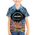 Personalised Nukuoro Micronesia Atoll Family Matching Puletasi and Hawaiian Shirt with Pacific Coral Reef