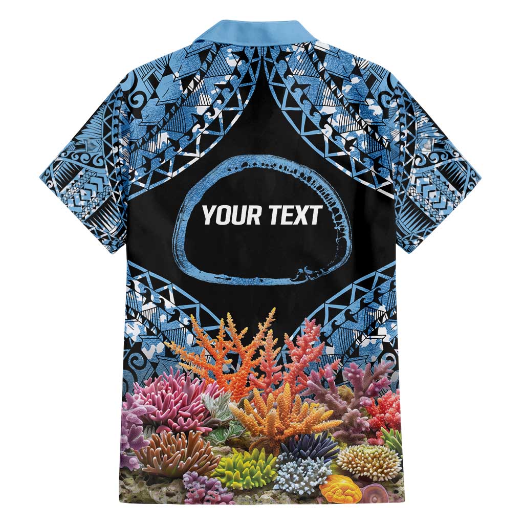 Personalised Nukuoro Micronesia Atoll Hawaiian Shirt with Pacific Coral Reef LT9 - Polynesian Pride