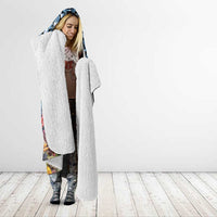 Personalised Nukuoro Micronesia Atoll Hooded Blanket with Pacific Coral Reef LT9 - Polynesian Pride