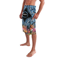 Personalised Nukuoro Micronesia Atoll Lavalava with Pacific Coral Reef LT9 - Polynesian Pride