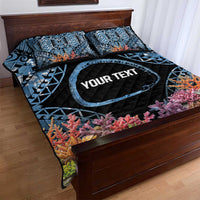 Personalised Nukuoro Micronesia Atoll Quilt Bed Set with Pacific Coral Reef LT9 - Polynesian Pride