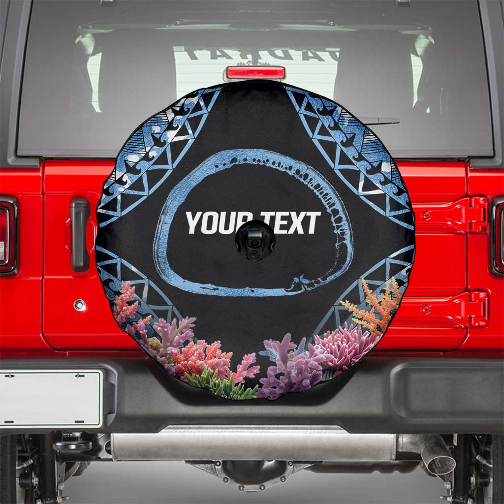 Personalised Nukuoro Micronesia Atoll Spare Tire Cover with Pacific Coral Reef LT9 - Polynesian Pride
