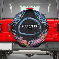 Personalised Nukuoro Micronesia Atoll Spare Tire Cover with Pacific Coral Reef LT9 - Polynesian Pride