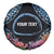 Personalised Nukuoro Micronesia Atoll Spare Tire Cover with Pacific Coral Reef