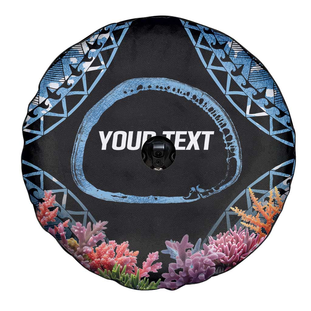 Personalised Nukuoro Micronesia Atoll Spare Tire Cover with Pacific Coral Reef LT9 - Polynesian Pride