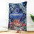 Penrhyn aka Tongareva Cook Islands Atoll Personalised Blanket with Pacific Coral Reef Blue Vibe