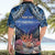 Penrhyn aka Tongareva Cook Islands Atoll Personalised Hawaiian Shirt with Pacific Coral Reef Blue Vibe