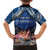 Penrhyn aka Tongareva Cook Islands Atoll Personalised Hawaiian Shirt with Pacific Coral Reef Blue Vibe