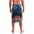 Penrhyn aka Tongareva Cook Islands Atoll Personalised Lavalava with Pacific Coral Reef Blue Vibe