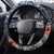 Penrhyn aka Tongareva Cook Islands Atoll Steering Wheel Cover with Pacific Coral Reef Blue Vibe