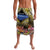 Penrhyn aka Tongareva Cook Islands Atoll Personalised Lavalava with Pacific Coral Reef Gold Vibe