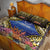 Penrhyn aka Tongareva Cook Islands Atoll Personalised Quilt Bed Set with Pacific Coral Reef Gold Vibe