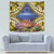 Penrhyn aka Tongareva Cook Islands Atoll Personalised Tapestry with Pacific Coral Reef Gold Vibe