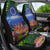 Penrhyn aka Tongareva Cook Islands Atoll Personalised Car Seat Cover with Pacific Coral Reef Green Vibe