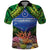 Penrhyn aka Tongareva Cook Islands Atoll Personalised Polo Shirt with Pacific Coral Reef Green Vibe