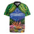 Penrhyn aka Tongareva Cook Islands Atoll Personalised Rugby Jersey with Pacific Coral Reef Green Vibe