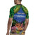 Penrhyn aka Tongareva Cook Islands Atoll Personalised Rugby Jersey with Pacific Coral Reef Green Vibe