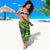 Penrhyn aka Tongareva Cook Islands Atoll Personalised Sarong with Pacific Coral Reef Green Vibe