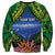 Penrhyn aka Tongareva Cook Islands Atoll Personalised Sweatshirt with Pacific Coral Reef Green Vibe