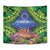 Penrhyn aka Tongareva Cook Islands Atoll Personalised Tapestry with Pacific Coral Reef Green Vibe