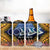 Te Ulu o te Watu Cook Islands Atoll Personalised 4 in 1 Can Cooler Tumbler Pukapuka Map with Pacific Coral Reef Gold Vibe