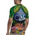 Te Ulu o te Watu Cook Islands Atoll Personalised Rugby Jersey Pukapuka Map with Pacific Coral Reef Green Vibe