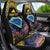 Tokelau Atafu Atoll Personalised Car Seat Cover Pacific Coral Reef Vibe