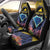 Tokelau Atafu Atoll Personalised Car Seat Cover Pacific Coral Reef Vibe