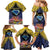 Tokelau Atafu Atoll Personalised Family Matching Mermaid Dress and Hawaiian Shirt Pacific Coral Reef Vibe