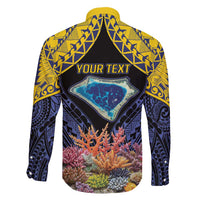 Tokelau Atafu Atoll Personalised Family Matching Mermaid Dress and Hawaiian Shirt Pacific Coral Reef Vibe