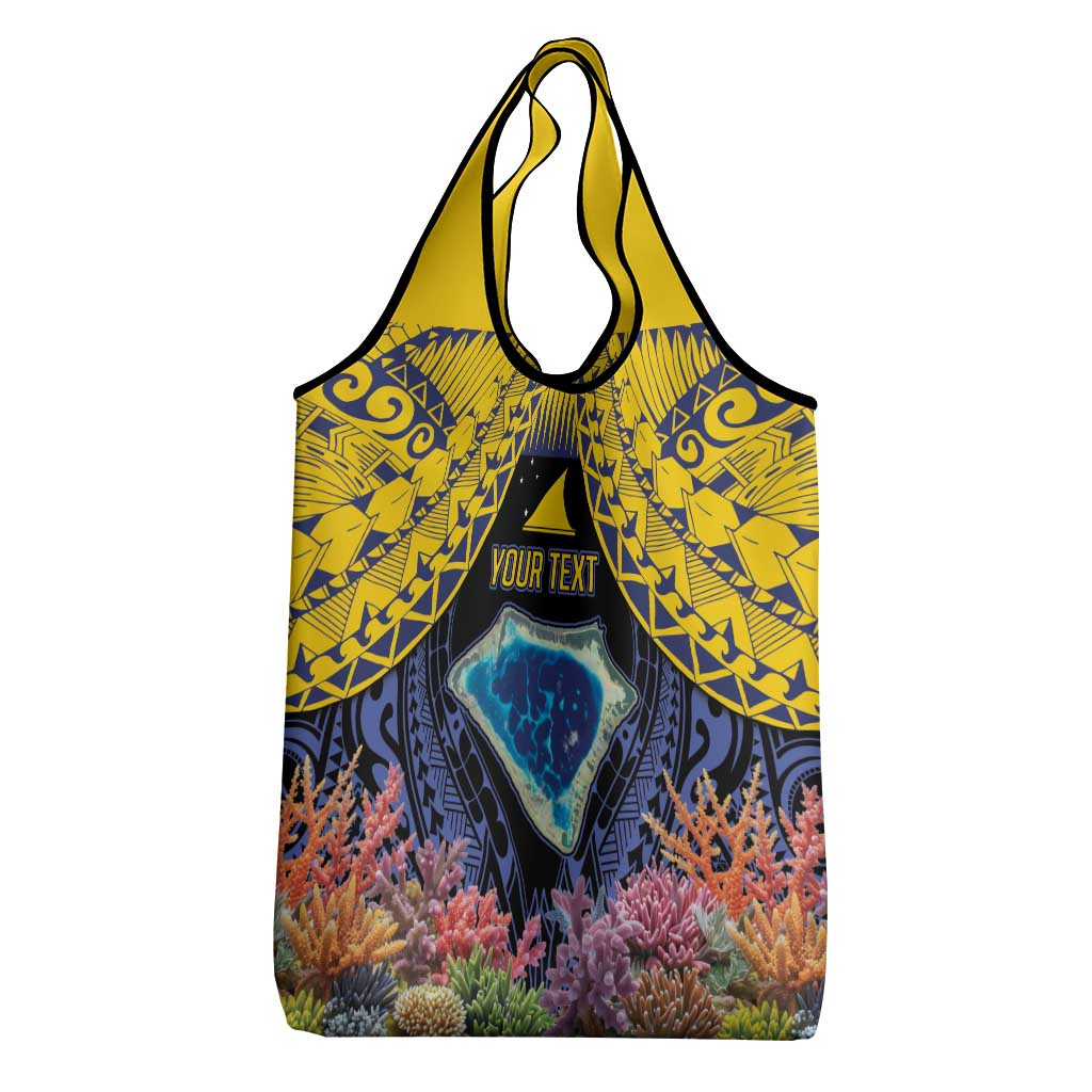 Tokelau Atafu Atoll Personalised Grocery Bag Pacific Coral Reef Vibe