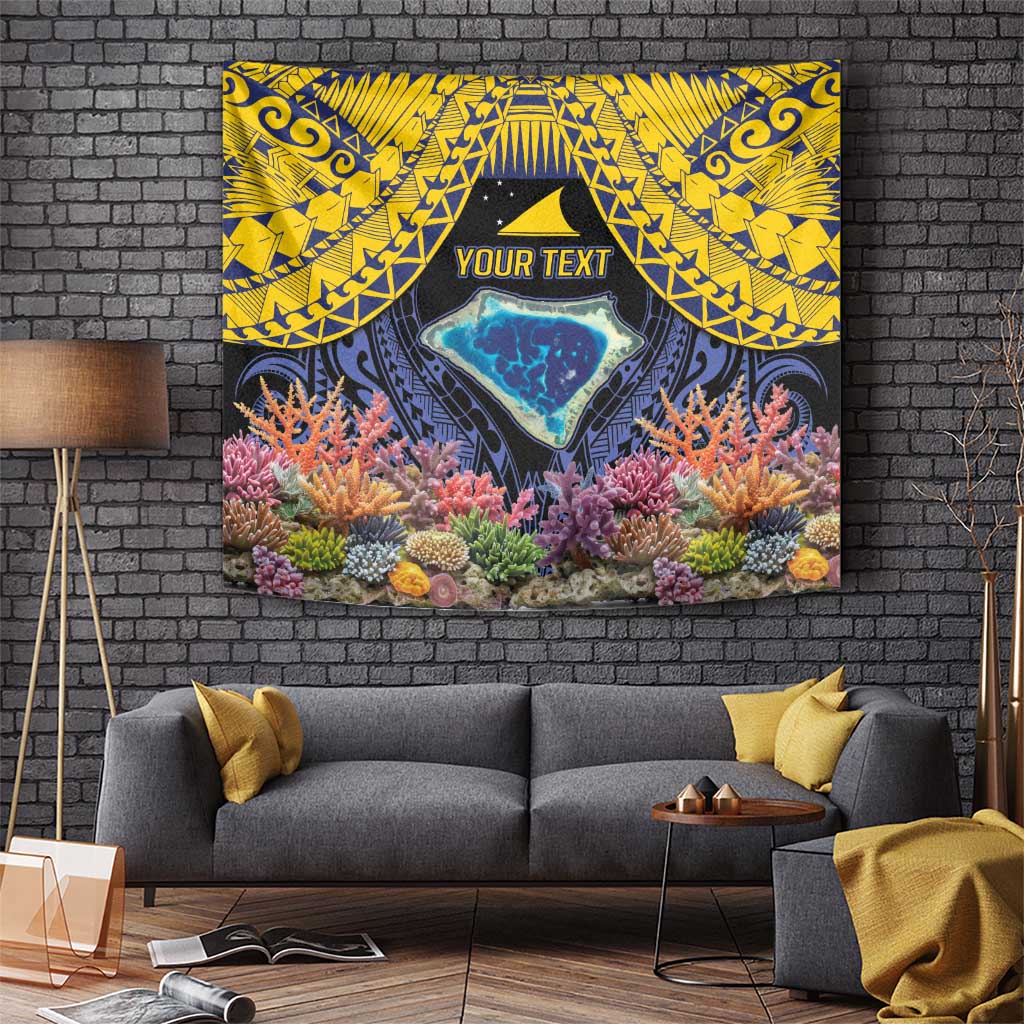 Tokelau Atafu Atoll Personalised Tapestry Pacific Coral Reef Vibe