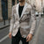 Vintage Hawaii Blazer Hibiscus Tapa Tribal With Hawaiian Quilt Pattern Gold - Polynesian Pride