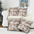 Vintage Hawaii Pillow Cover Hibiscus Tapa Tribal With Hawaiian Quilt Pattern Gold - Polynesian Pride