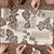 Vintage Hawaii Puzzle Hibiscus Tapa Tribal With Hawaiian Quilt Pattern Gold - Polynesian Pride
