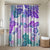 Vintage Hawaii Bathroom Set Hibiscus Tapa Tribal With Hawaiian Quilt Pattern Purple - Polynesian Pride