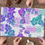 Vintage Hawaii Puzzle Hibiscus Tapa Tribal With Hawaiian Quilt Pattern Purple - Polynesian Pride