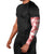 Vintage Hawaii Arm Sleeves Hibiscus Tapa Tribal With Hawaiian Quilt Pattern Red - Polynesian Pride